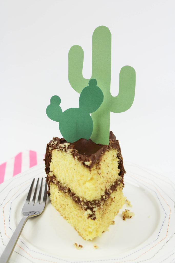 Printable Cactus Cake Topper