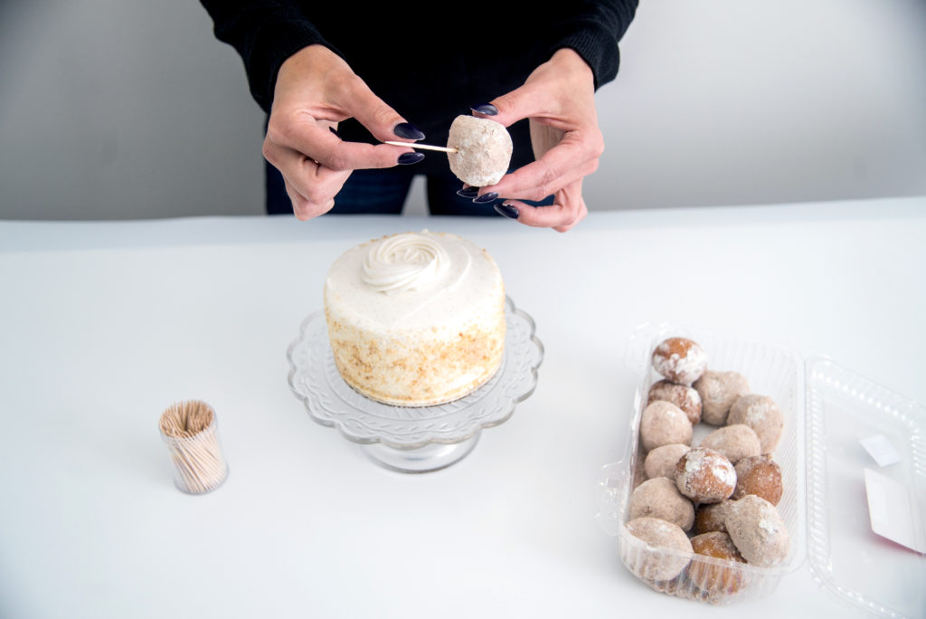 Cake Hacks: Donut Hole Cake