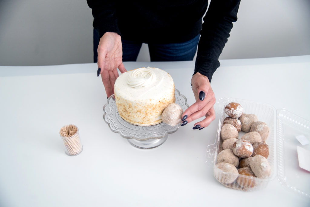 Cake Hacks: Donut Hole Cake