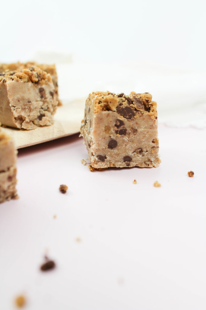 Chocolate Chip Cookie Dough Fudge