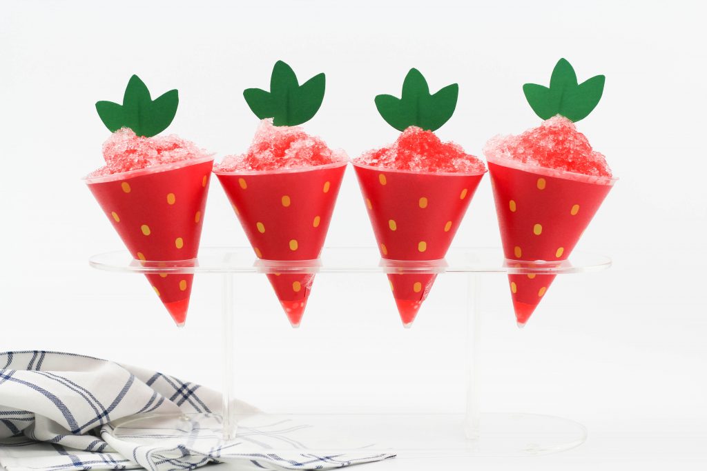 Strawberry Snow Cone Printables