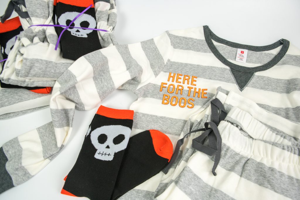 DIY Halloween Movie Night Pajamas