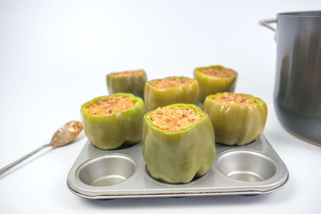 Easy Stuffed Green Peppers