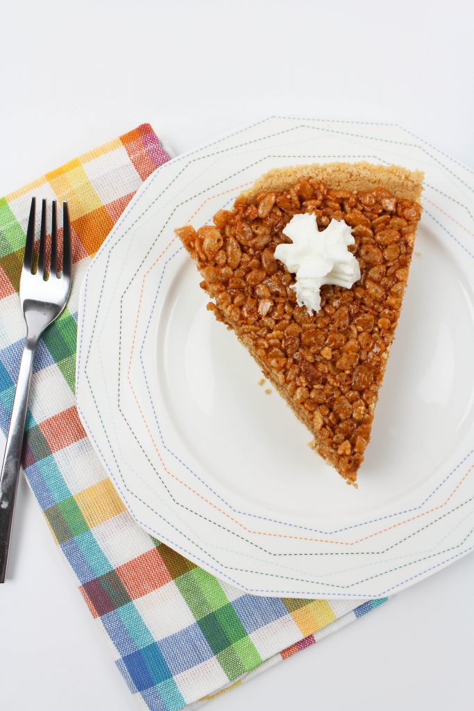 Pumpkin Rice Krispy Treat Pie