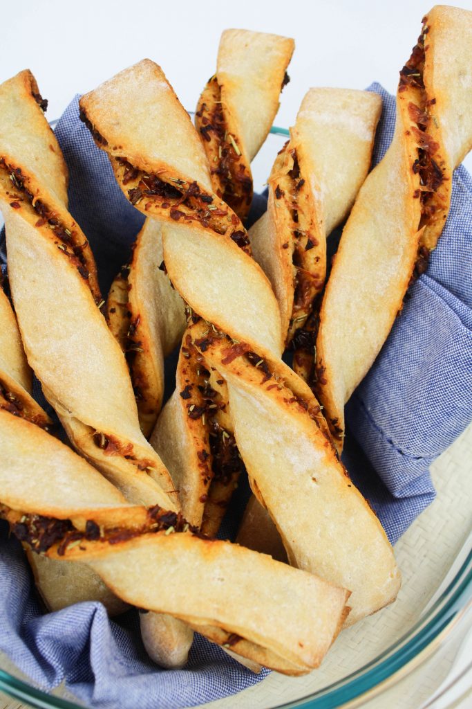 Easy Focaccia Bread Sticks