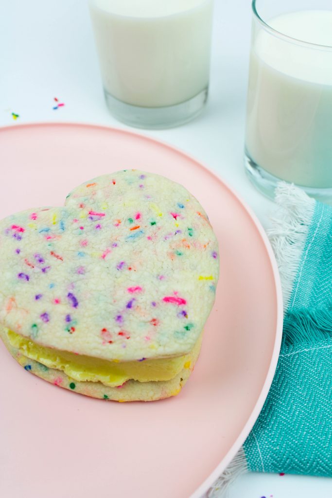 Funfetti Marshmallow Ice Cream Sandwiches