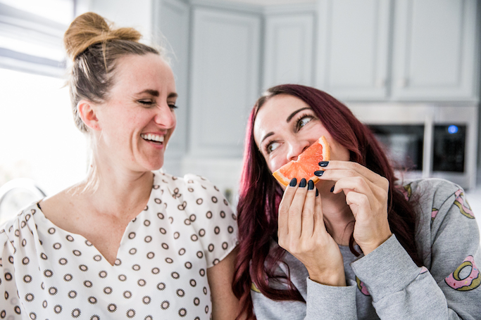 Girl's Night In Idea: Cake and Wine Night