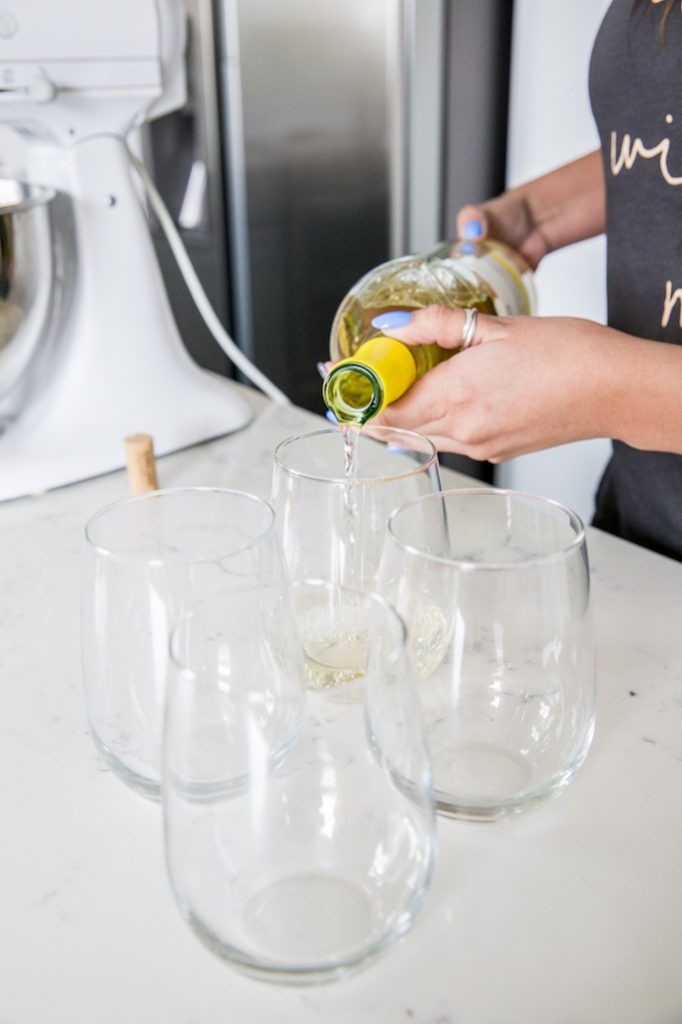 Girl's Night In Idea: Cake and Wine Night