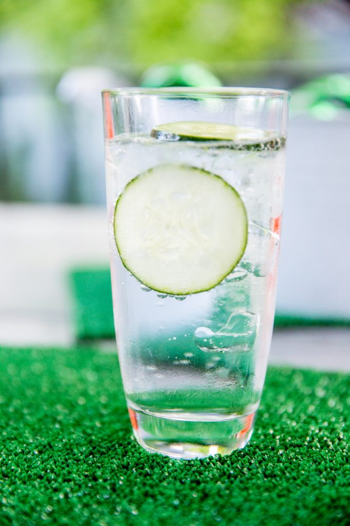 Football Cocktail Recipe: The Cucumber Cornerback