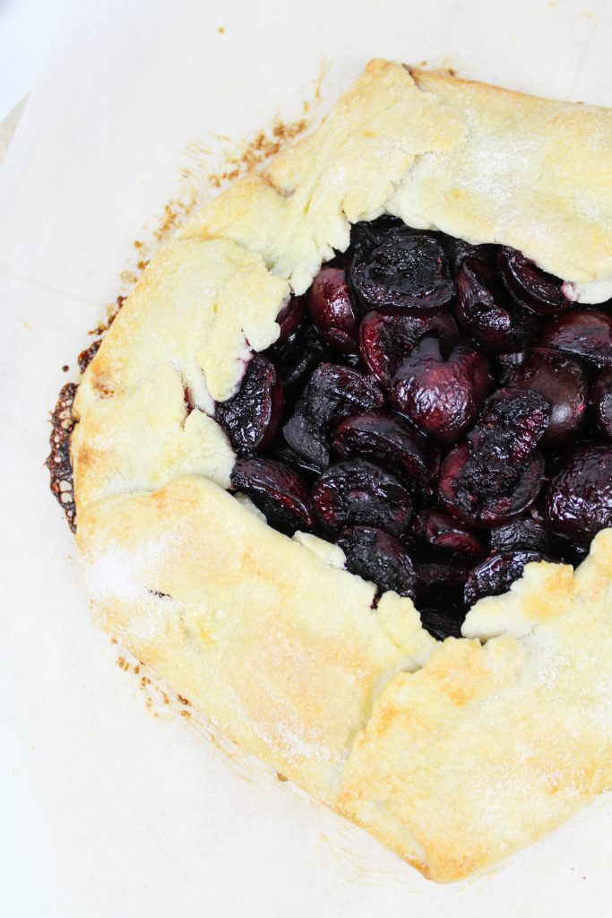 Easy Cherry Galette Recipe