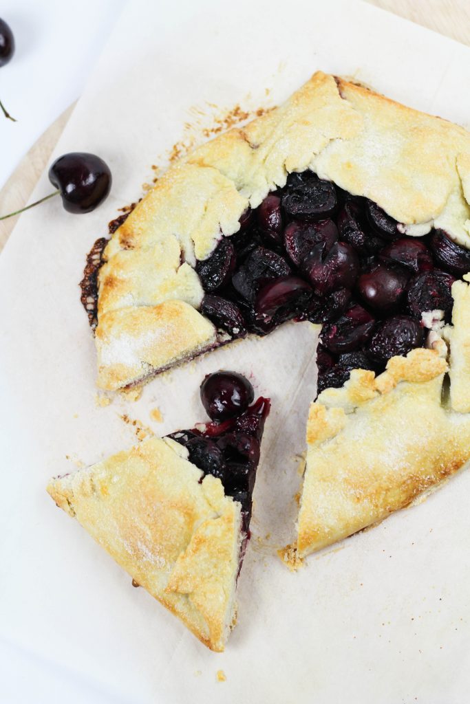 Easy Cherry Galette Recipe