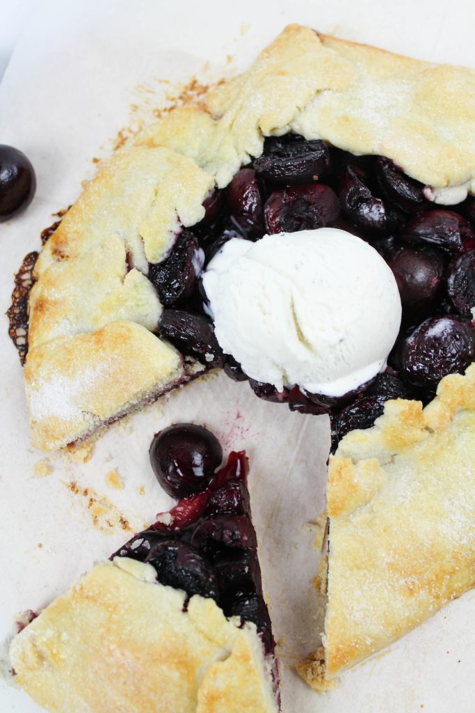 Easy Cherry Galette Recipe