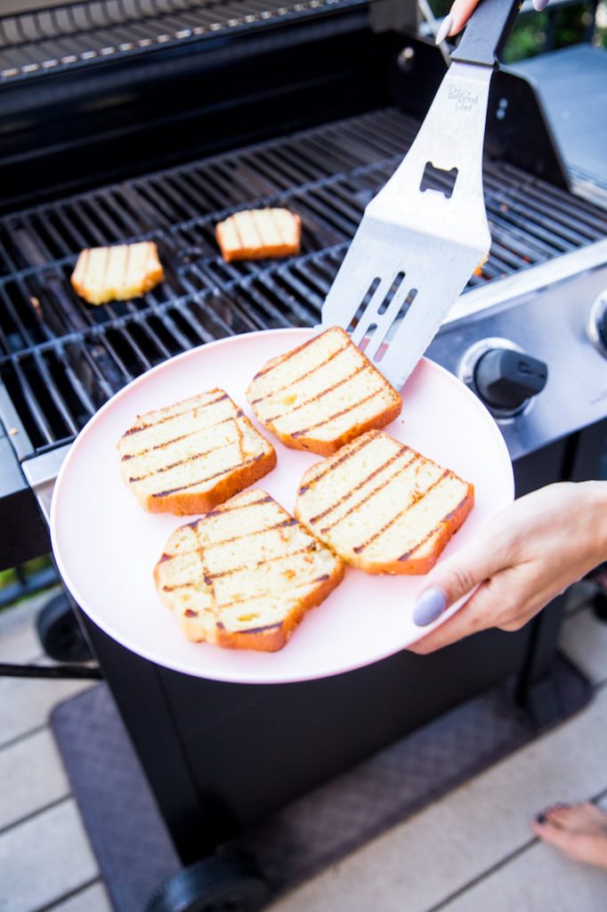 Grilled Honey Berry Shortbread