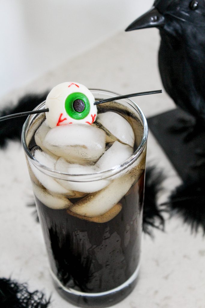 "The Black Bird" Halloween Cocktail