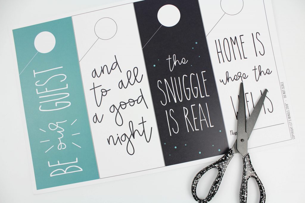 Printable Door Hangers