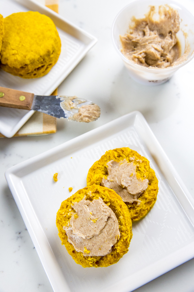 Pumpkin Biscuits (with Maple Butter)