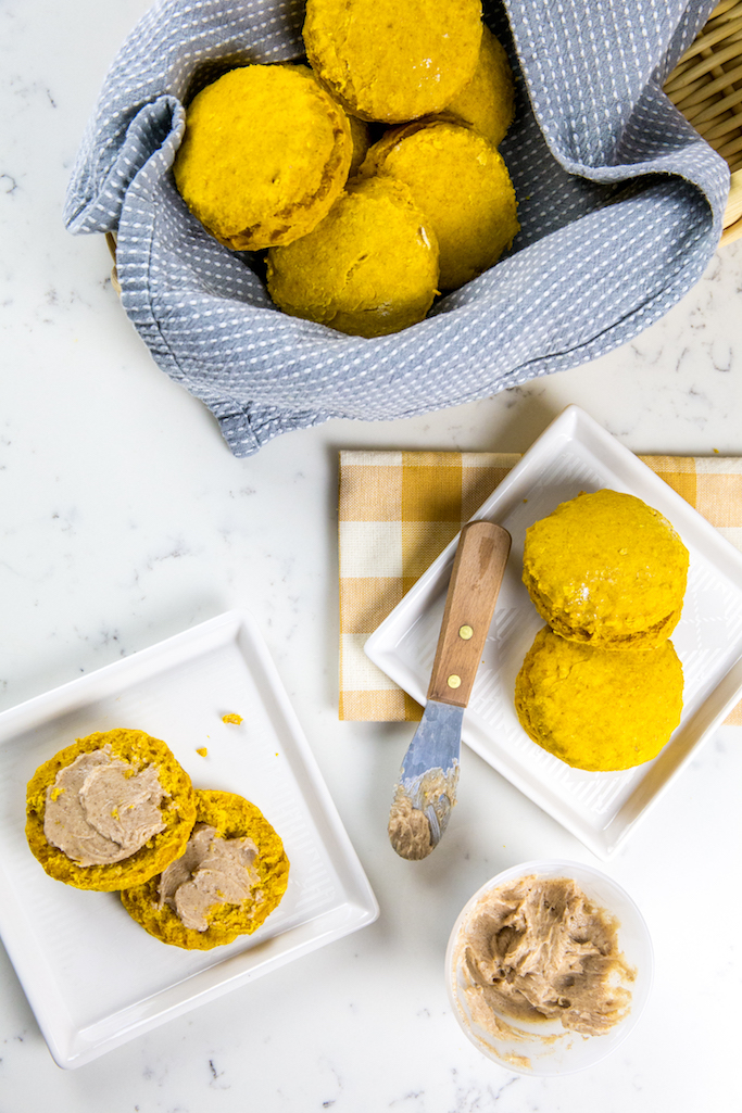 Pumpkin Biscuits (with Maple Butter)