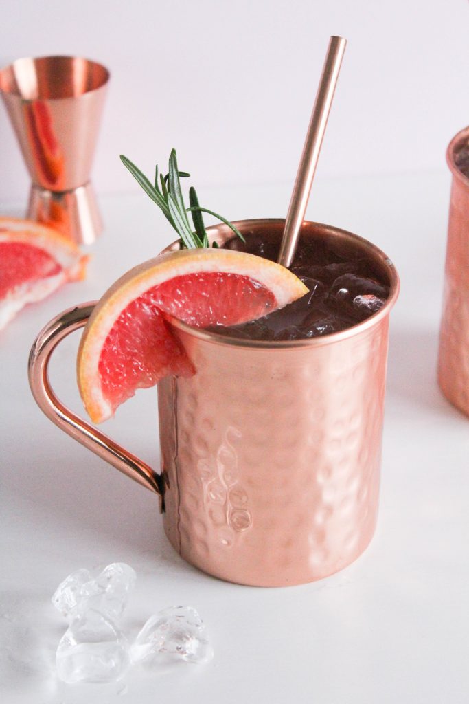 Grapefruit Rosemary Mules