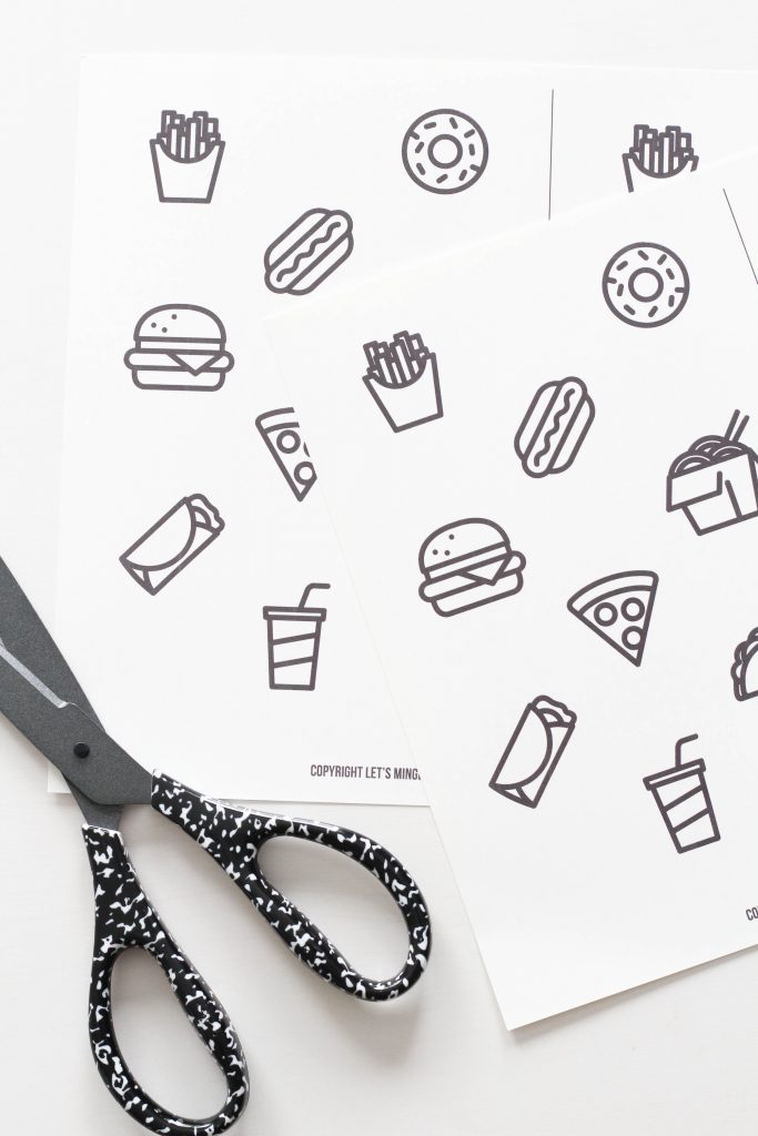 Printable Temporary Take Out Tattoos