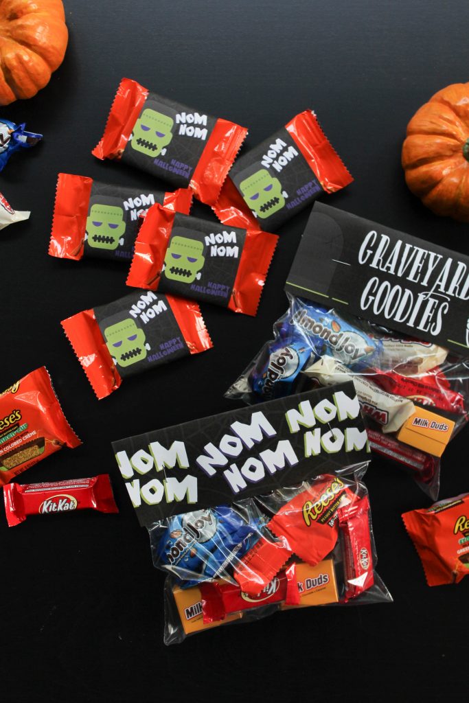 Printable Halloween Candy Wrappers