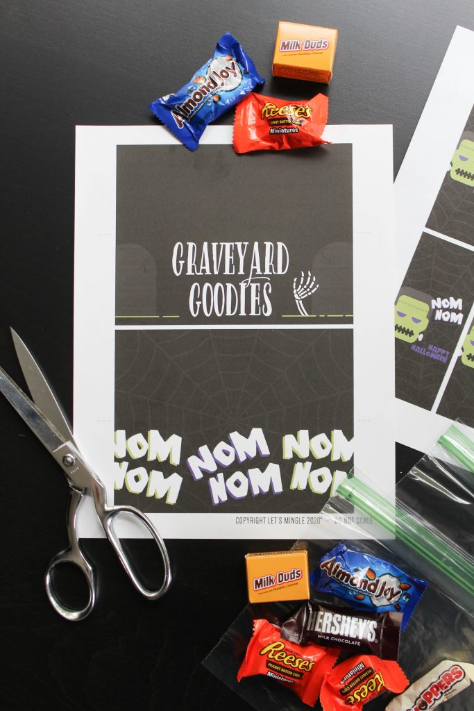 Printable Halloween Candy Wrappers