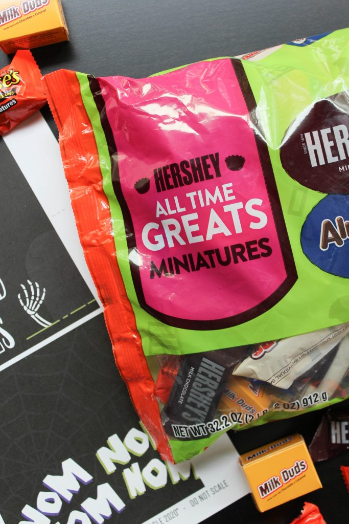 Printable Halloween Candy Wrappers