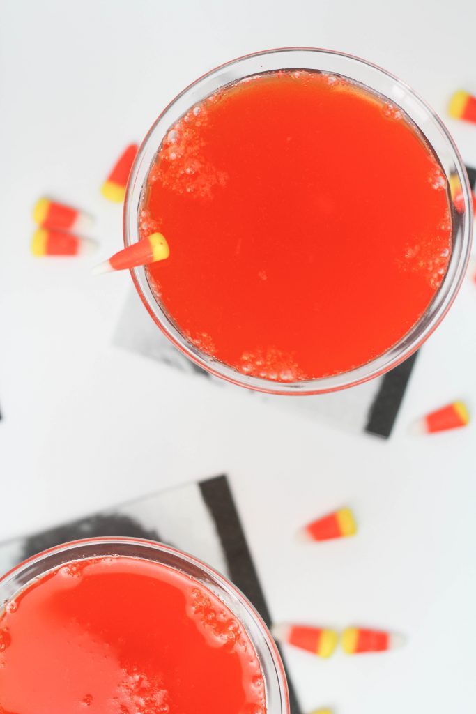 Candy Corn Halloween Cocktails