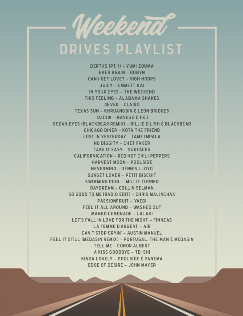 Weekend Road Trip Playlist