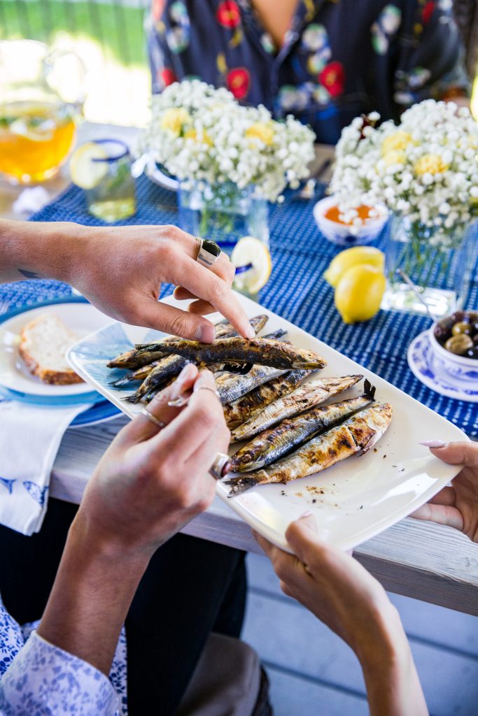 Sardinhas Assadas - Portuguese Grilled Sardines 