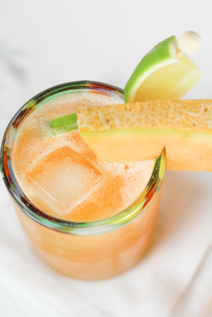 Cantaloupe and Lime Agua Fresca