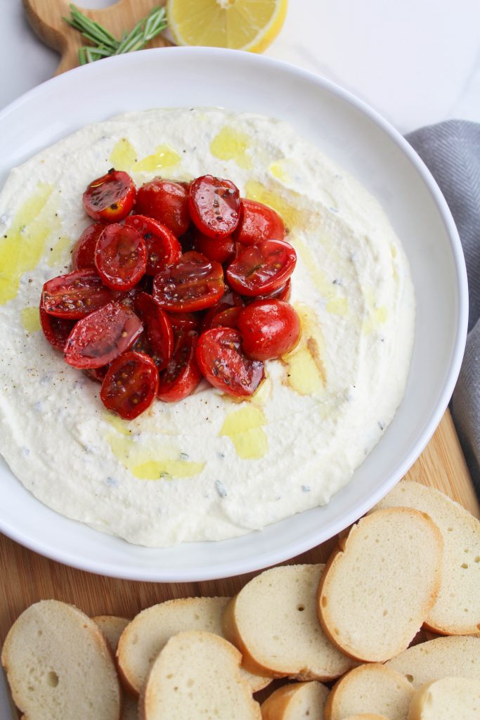 Whipped Ricotta with Balsamic Tomatoes