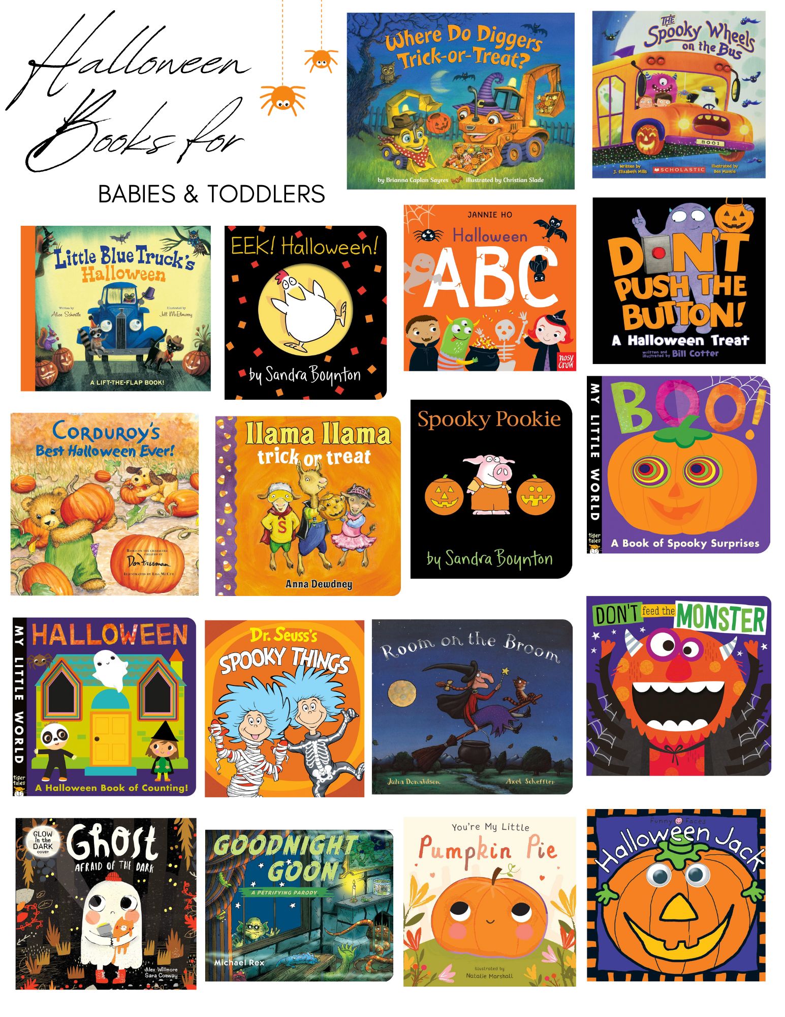 Halloween Books for Babies & Toddlers